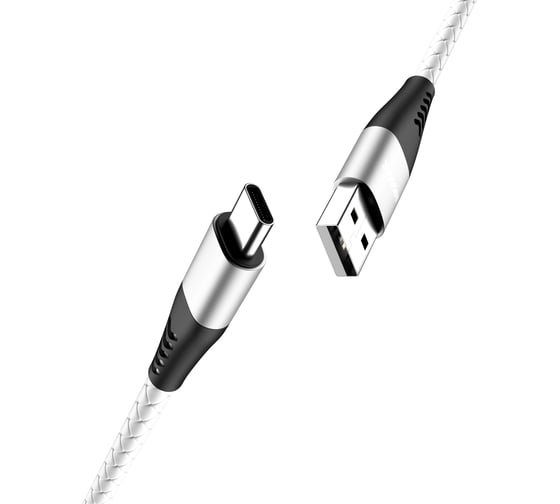 Кабель Type-C Wiiix белый блистер CB720-UTC-2A-10W