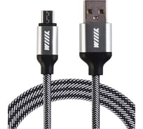 Кабель-переходник Wiiix USB-Type-C черный 1 м CB110-UTC-15B