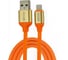 Кабель-переходник USB-8 pin Wiiix оранжевый 120см CB120-U8-10OG 1