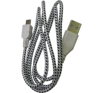 Кабель-переходник USB-MicroUSB Wiiix White 1m CB010-UMU-10W