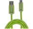 Кабель-переходник микро-USB Wiiix зеленый 120см CB120-UMU-10GN 1