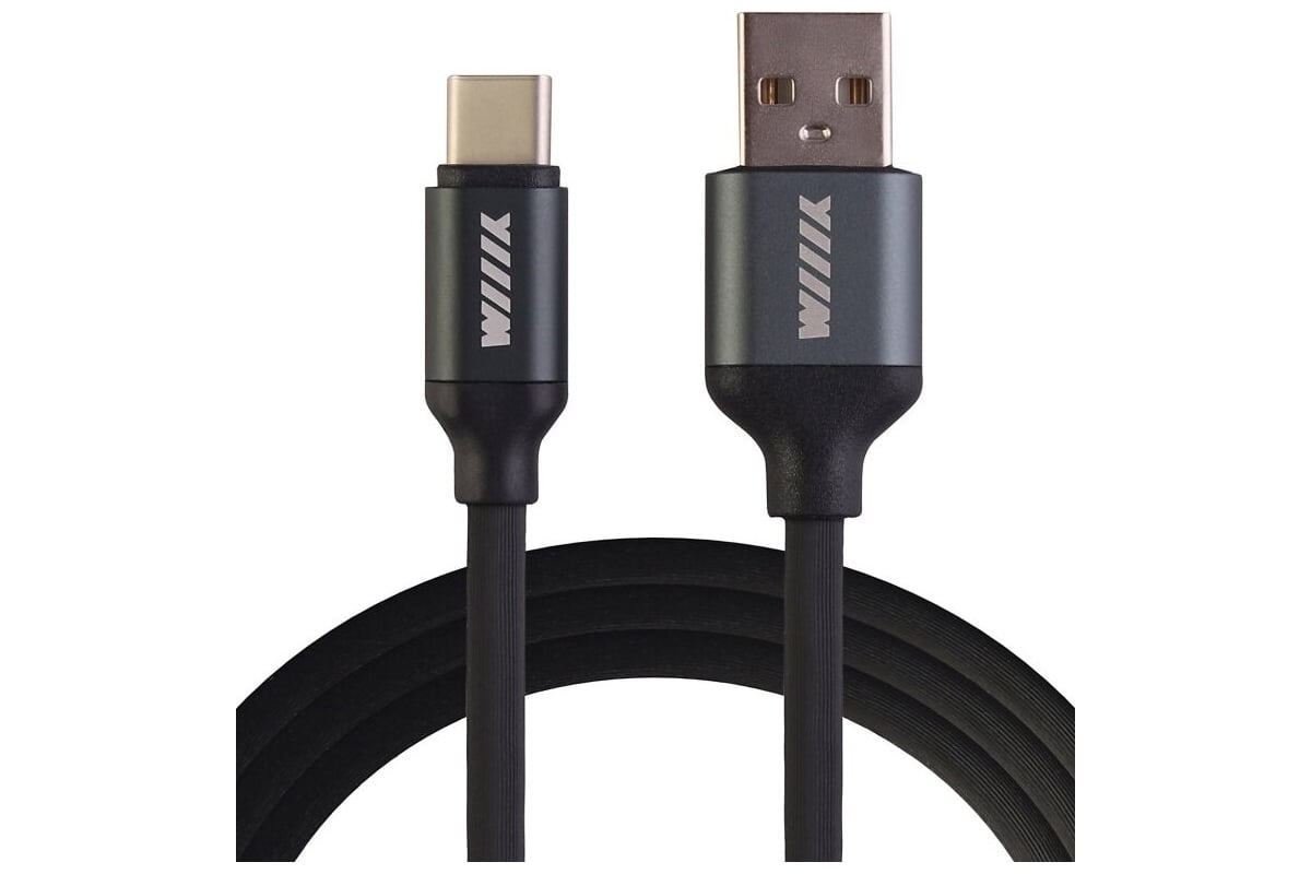 Кабель-переходник микро-USB Wiiix черный 1м CB150-UMU-10B - выгодная .