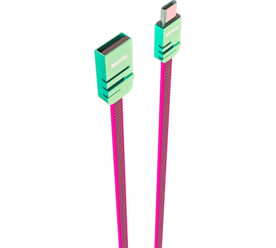 Кабель Type-C Wiiix красный блистер CB730-UTC-2A-CU-10R