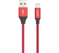 Дата-кабель PERO DC-02 8-pin Lightning, 2А, 1м, красный PRDC-028P1MR