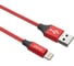 Дата-кабель PERO DC-02 8-pin Lightning, 2А, 1м, красный PRDC-028P1MR 2