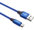Дата-кабель PERO DC-02 micro-USB, 2А, 1м, синий PRDC-02MU1MBL 2