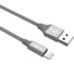 Дата-кабель PERO DC-02 8-pin Lightning, 2А, 1м, серый PRDC-028P1MGR 2