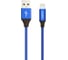 Дата-кабель PERO DC-02 8-pin Lightning, 2А, 1м, синий PRDC-028P1MBL 1
