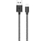 Дата-кабель PERO DC-04 8-pin Lightning, 2А, 2м, Silver-black PRDC-048P2MSB 1