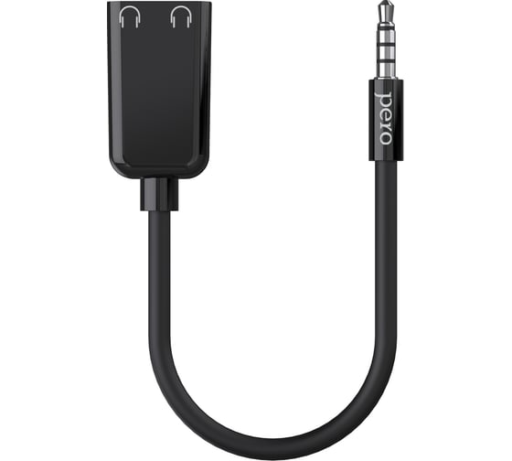 Аудио разветвитель PERO AD06 AUX SPLITTER, черный PRAD06PSBK