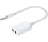 Аудио разветвитель PERO AD06 AUX SPLITTER, белый PRAD06PSWT 2
