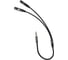 Аудио разветвитель PERO AD08 PREMIUM AUX SPLITTER MIC + SPEAK, черный PRAD08MSBK 2