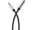 Аудио-удлинитель PERO MC-03 JACK 3.5, 1м, Black PRMC-031MB 1