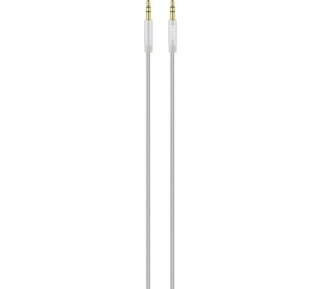 Аудио-кабель PERO MC-01 2x3.5 JACK, 3м, Silver PRMC-013MS