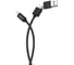 Дата-кабель PERO DC-07 UNIVERSAL 2 in 1, USB-A + PD to Lightning, 1m, Black PRDC-07UTL1MB 1