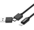 Дата-кабель PERO DC-07 UNIVERSAL 2 in 1, USB-A + PD to Lightning, 1m, Black PRDC-07UTL1MB 2