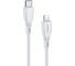 Дата-кабель PERO DC11 PD Type-C to Lightning, 27W, 1m, White PRDC-11TL1MW 1
