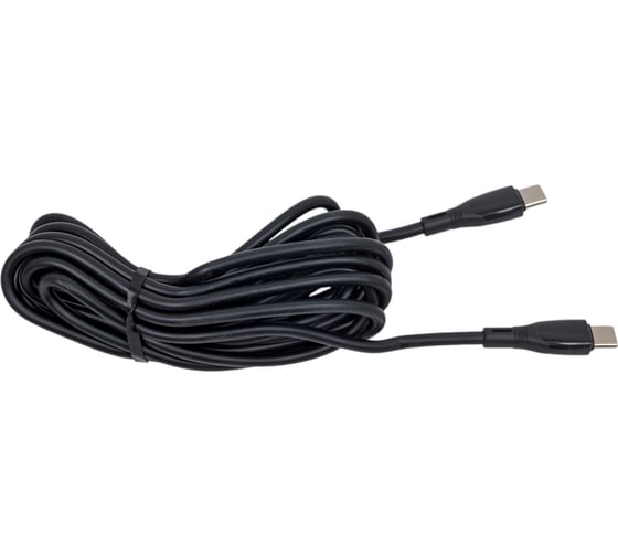 Дата-кабель PERO DC11 PD Type-C to Type-C, 60W, 3m, Black PRDC-11TT3MB