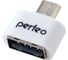 Адаптер USB на micro USB Perfeo с OTG белый 30009039 1