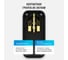 Адаптер сетевой, разветвитель тройник с USB-A + USB-C, 16А с заземлением, ФОТОН, черный 25727 9