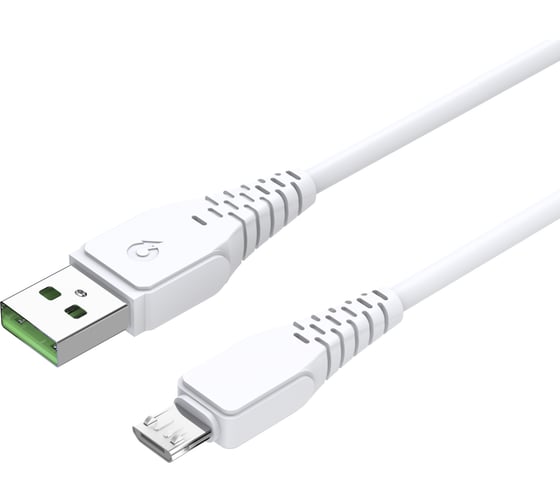 Кабель микро-USB Wiiix белый CB-105-MU/1.0/-W