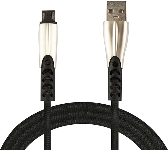 Кабель микро-USB Wiiix черный блистер CB740-UMU-2A-CU-10B 1