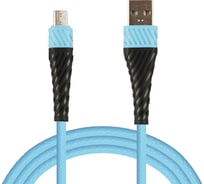 Кабель микро-USB Wiiix синий CB300-UMU-2A-10BU