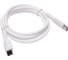 Кабель Cablexpert USB2.0 Type-C/Type-C, 3А, 65Вт, PD/QC3.0, силиконовый, медь, Pro, 1м, белый, CC-USB2S-CMCM-1M-W 1