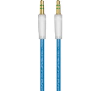 Акустический кабель OXION AUX005 jack (M) - jack(M), 1м, синий, арт. OX-AUX005BL