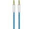 Акустический кабель OXION AUX005 jack (M) - jack(M), 1м, синий, арт. OX-AUX005BL 1