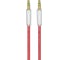 Акустический кабель OXION AUX005 jack (M) - jack(M), 1м, красный, арт. OX-AUX005RD 1