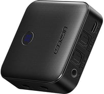 Адаптер Bluetooth приемник/передатчик Ugreen CM144 Bluetooth Transmitter/Receiver Aptx HD 5.0 (LY) (3.5 + optical fiber). цвет черный 70158