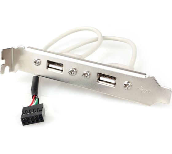 Планка в системный блок Cablexpert на 2 USB20 CCUSBRECEPTACLE 10pin