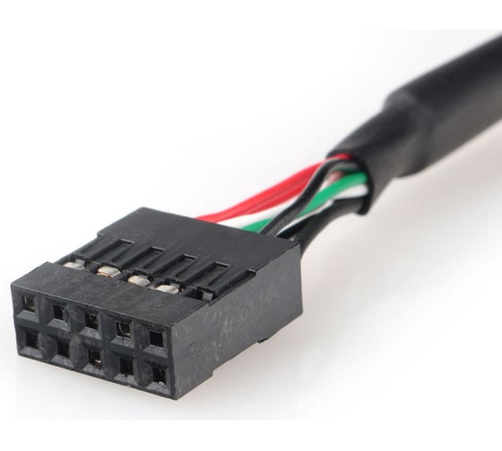 Планка в системный блок Cablexpert на 2 USB20 CCUSBRECEPTACLE 10pin