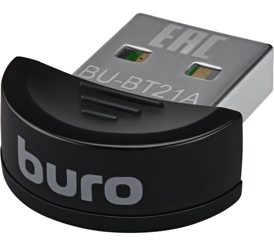 Адаптер USB BURO BU-BT21A BT2.1+EDR class 2 10м черный 341941