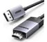 Кабель Ugreen DP115 (80395) DisplayPort to HDMI 8K-60Hz Cable. Длина: 1м. Цвет: серый 80395_ 3