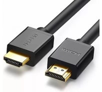 Кабель Ugreen HD104 (60820) HDMI Male To Male Cable. Длина 1,5 м. Цвет: черный 60820_