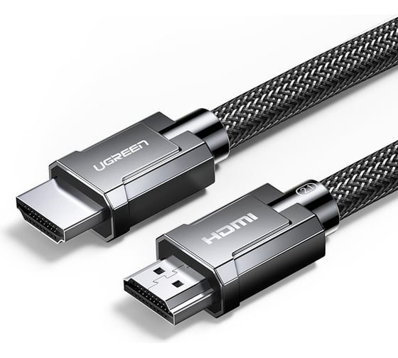 Кабель Ugreen HD135 () 8K HDMI 2.1 Male To Male Cable. Длина 3 м. Цвет: серый 80602 1