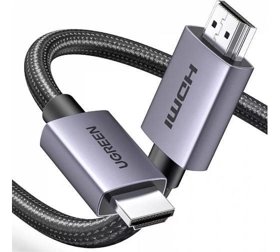 Кабель Ugreen HD153 (25299) HDMI 4K и 60Hz Cable. Длина: 2м. Цвет: серый 25299_