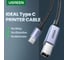 Кабель для принтера Ugreen US370 (45034) USB-C to USB-A Printer Cable. Длина: 1м. Цвет: черный 45034_ 3