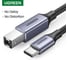 Кабель для принтера Ugreen US370 (45034) USB-C to USB-A Printer Cable. Длина: 1м. Цвет: черный 45034_ 4