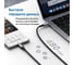 Кабель Ugreen US316 () USB-C 2.0 to USB-C 2.0 5A Data Cable. Длина 3м. Цвет: черный 90120 4