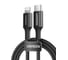 Кабель Ugreen US532 () Lightning To USB-C PD Charging Cable. Длина: 1м. Цвет: черный 90493 1