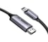 Кабель Ugreen CM707 (25865) USB-C to DisplayPort 16K-30Hz Cable. Длина: 2м. Цвет: серый 25865_ 1