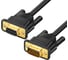 Кабель Ugreen DB101 (20146) DB9 RS-232 Male To Female Adapter Cable. Длина: 2м. Цвет: черный 20146_ 1