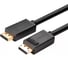Кабель Ugreen DP102 (10245) DP Male to Male Cable. Длина 1,5 м. Цвет: черный 10245_ 1