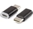 Переходник Retic USB 2.0 штекер Type-C, гнездо микро-USB чёрный AT8101 1