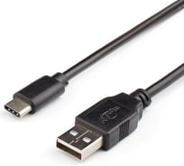Кабель Retic USB 2.0, штекер Type-C штекер USB-A с ферритом чёрный 0,8 м AT2773