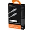 Кабель для быстрой зарядки Interstep, APPLE PD TypeC-MFI, 1,5m нейлон, белый, B210 67933 2