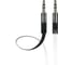 Аудио кабель Interstep, AUX BW 3.5мм jack - 3,5мм jack бело/черный, 2м, B203 27711 1